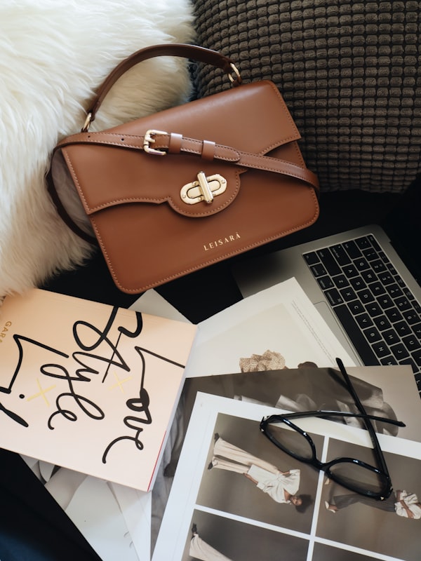 Brown Leather Handbag